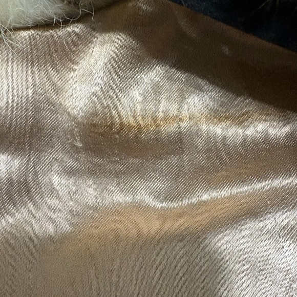 Vintage Tissavel of France Cream and Brown Teddy Faux Fur Jacket - Picture 10 of 12